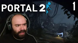 A Rude Awakening - The Beginning of Portal 2 | Blind Playthrough [Part 1]