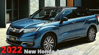 2022 New  Honda Avancier-Interior Exterior