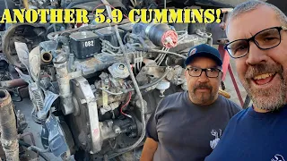 We Might Have Won the Lottery with this Cummins Engine if We Can Make it Run Again!!