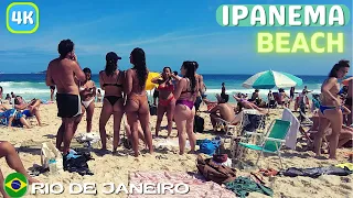 [4k] Walking IPANEMA 🇧🇷 Full Brazilian Beach Walk Rio de Janeiro | Brazil | 2022