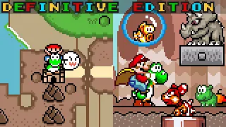 Super Mario World Definitive Edition - New Chocolate Island. ᴴᴰ