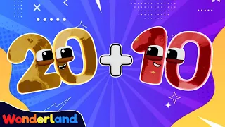 Wonderland: Counting Up | Number Adventure | Count from 1 to 20 | 100 to 1000 | Learn to Count