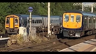 Trains at Wigan North Western