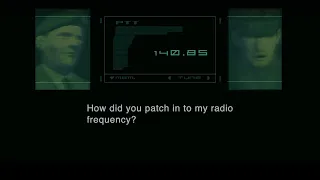 MGS2 - Colonel talks to Snake