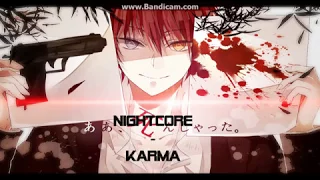 「Nightcore」→ Karma (Cover by CMKC)