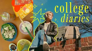 college diaries ⊹₊ ⋆ study with me, meal prep, video games, & lunar new year