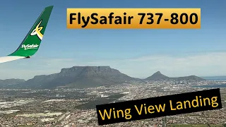 Stunning FlySafair Descent into Cape Town Airport