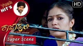 Yash Kannada Scenes - Yash's girlfriend is teased in the bus | Rajahuli Kannada Movie