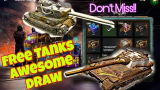 Worlds of Tanks Blitz | This Awesome Draw was worth it | Absolute Luck!!