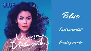 marina - blue // instrumental + backing vocals