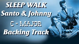 Sleep Walk - Backing Track (Santo & Johnny)