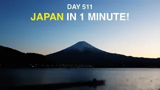 JAPAN IN 1 MINUTE | Nas Daily