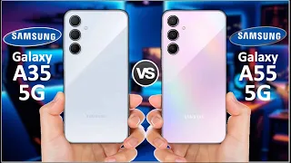 Samsung Galaxy A35 vs Samsung Galaxy A55 COMPARISON!