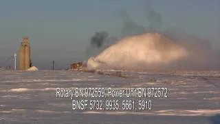 BNSF Rotary South of Trumbull, NE Giltner Subdivision