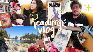 📚 Vlog de lectura de Abril 🏕️ Camping, muchos libros, manga y comics ✨