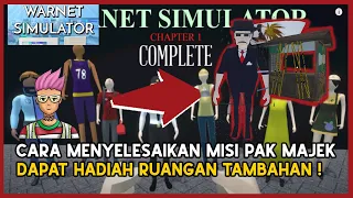 CARA MENYELESAIKAN QUEST DARI AWAL PAK MAJEK HINGGA TAMAT WARNET SIMULATOR #WARNETSIMULATOR #MAJEK