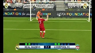 PES 2018 | Real Madrid vs Liverpool | Penalty Shootout | UEFA Champions League Final | Gameplay PC