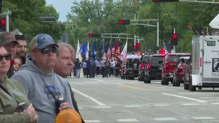 Hundreds line College Avenue for annual Memorial Day parade