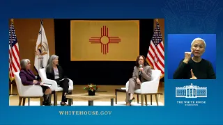 Vice President Harris Joins a Moderated Conversation on Reproductive Rights and Choice