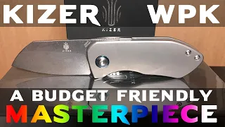 Kizer WPK Friction Folder Knife - EDC Masterpiece