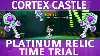 Crash Bandicoot 4 - Cortex Castle - Platinum Time Trial Relic (1:54.71)