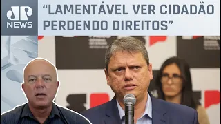 Tarcísio de Freitas: “Claramente é uma motivação política”; Motta analisa