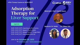 Adsorption Therapy for Liver Support - Cartridges BS330 and HA330-II for DPMAS - Jafron Symposium