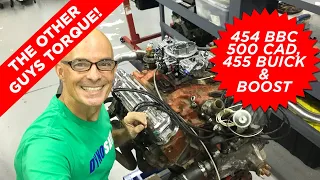 THE OTHER GUYS TORQUE TEST- 454 CHEVY VS 455 BUICK VS 500 CADILLAC! PLUS TURBO 4.8L LS (ALL TORQUE)