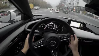 2020 Mazda 3 Skyactiv-X POV Drive and 0-100 km/h