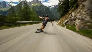 Raw Run in the Austrian Alps