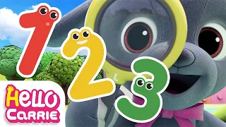 0️⃣Number song9️⃣ Find hidden numbers | 123 song | Hello Carrie Kids Song