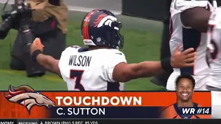 Russell Wilson 5 Yard Touchdown Pass to Courtland Sutton | Broncos vs Raiders