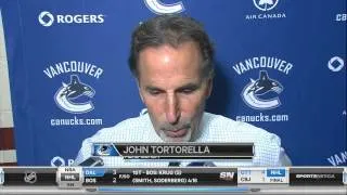 Tortorella Blames Himself for Canuck Loss 11/05/13 [HD]
