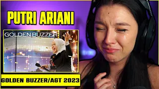 Putri Ariani receives the GOLDEN BUZZER | FIRST TIME REACTION |America's Got Talent | Indonesian sub