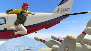 GTA 5 Epic Plane Crash | Ragdoll vol.8 (Euphoria physics)