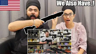 INDIAN Couple in UK React to Top 5 Guns For Home Defense