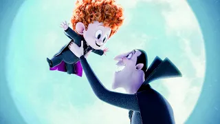 Hotel Transylvania 2 Clip - Drakula teaches Dennis how to fly | Animation Society