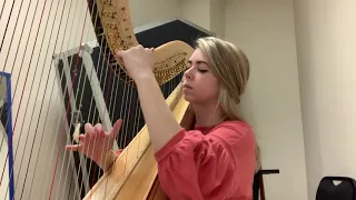 Claude Debussy - Premiére Arabesque | Georgianna Antoniou | Harp/Harpe