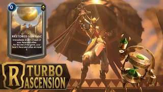 Turbo Ascension - Mono Shurima Deck ( Azir Renekton ) - Legends of Runeterra - Patch 2.7.0 - Ranked