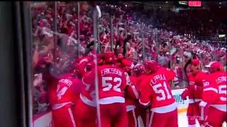 Damien Brunner OT Goal 2013 Stanley Cup Playoffs WCQF Game 4