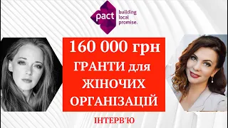 160 000 грн ГРАНТИ для жіночих організацій для доступу до адмін, освітніх, медичних та соц. послуг.