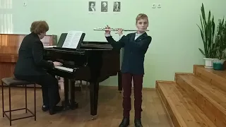 Радкевич Никита. Флейта. 10 лет. Radkevich Nikita. Flute.10 y.