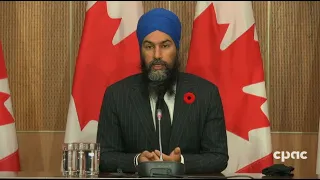 NDP Leader Jagmeet Singh discusses party's proposed wealth tax – November 5, 2020