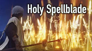 Holy Spellblade | Golden Order Incantation & Sacred Infused Weapon Build | Elden Ring PVP Invasions