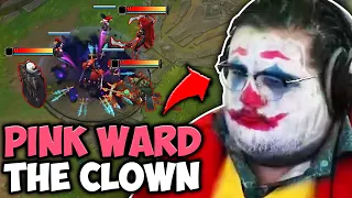 WHEN A CLOWN PLAYS THE CLOWN! PINK WARD SHACO COSPLAY