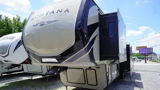 SOLD! 2018 Montana High Country 384BR Fifth Wheel, 4 Slides, Rear Lounge, Loft, 2 Bedroom, $44,900