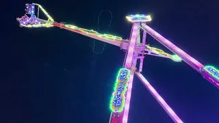 Cranger Kirmes 2023 - Karussell Infinity - 63 m Fahrthöhe