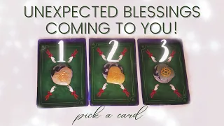 🌈 THE UNEXPECTED BLESSINGS COMING | ✨ PICK A CARD | Intuitive Timeless Tarot Reading