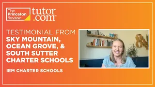 Tutor.com | Testimonial from Angie Covil, IEM Charter Schools