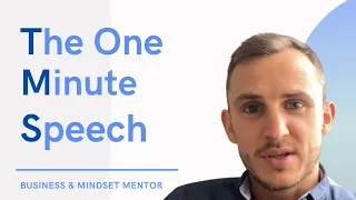 The One Minute Pitch
